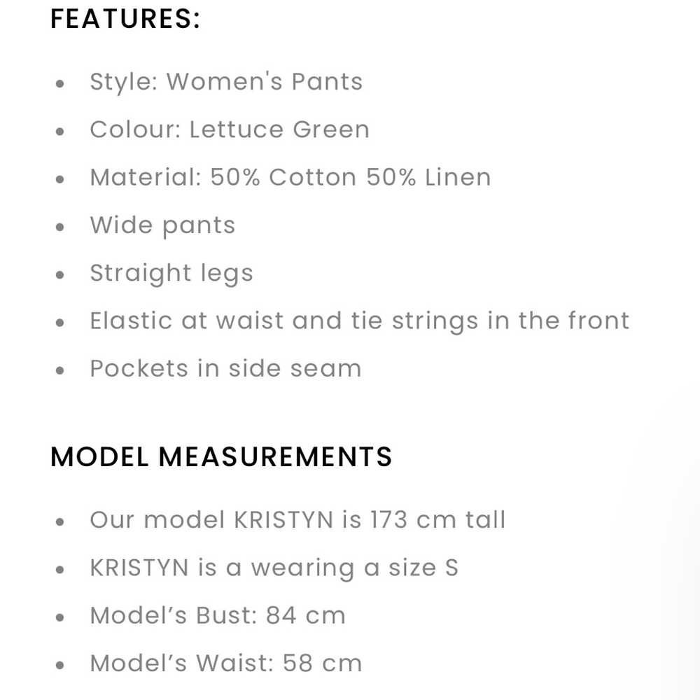 SUMMERY COPENHAGEN PANTS - Picture 16 of 16